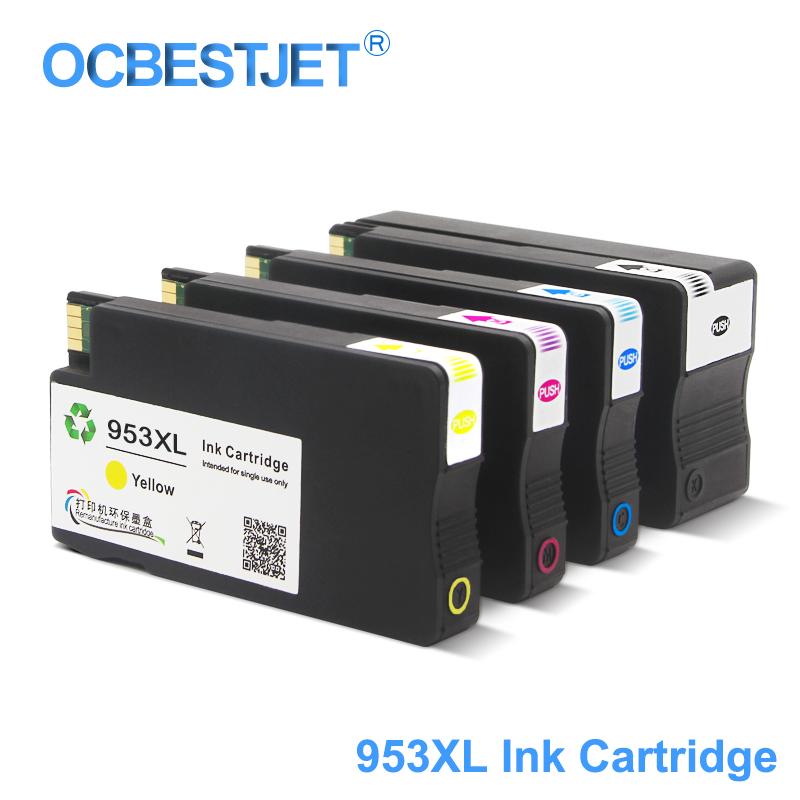 Price history & Review on [Third Party Brand] For HP 953XL 953 XL HP953 Replacement Ink Cartridge For HP Officejet Pro 7740 8210 8710 8720 8725 | AliExpress Seller - Ocbesjet Professional Printer Consumables Supplier Store | Alitools.io