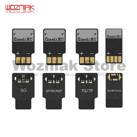 QianLi Battery connecting plate 6 6p 6S 6sp 7 7p 8 8p X XS repair power cord buckle 4pcs/1package  ► Photo 1/6