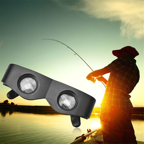 Portable Plastic Frame Fishing Magnifier Glasses Style Outdoor Fishing Optics Binoculars Telescope ► Photo 1/5