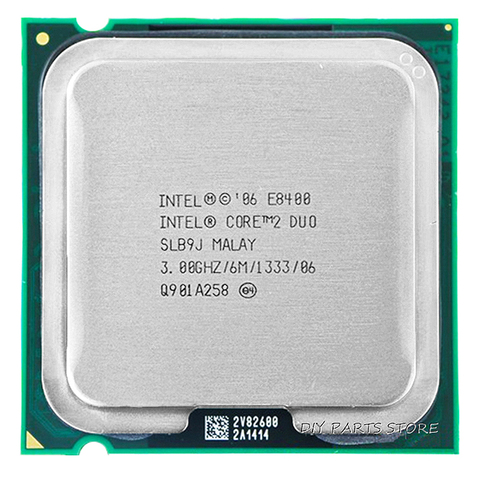 INTEL  E8400 Socket LGA 775 CPU Processor Core 2 Duo DUAL CORE AS E8500 E8600 (3.0Ghz/ 6M /1333GHz) ► Photo 1/2