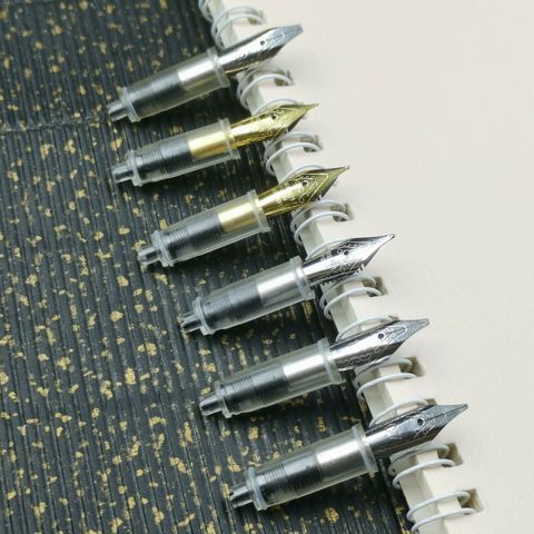 EF/F/M/0.7mm/1.1mm/1.5/1.9mm Replacement Nib Units Or Nib For Moonman M2 and mini wancai Fountain Pen Stationery Office school ► Photo 1/6