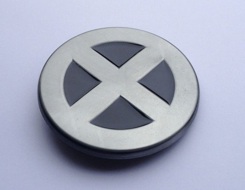 Black and Sliver X man Superhero Belt Buckle ► Photo 1/1