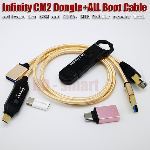 2022 original new infinity CM2 dongle infinity box dongle + umf all in one boot cable for GSM CDMA phones ► Photo 1/6