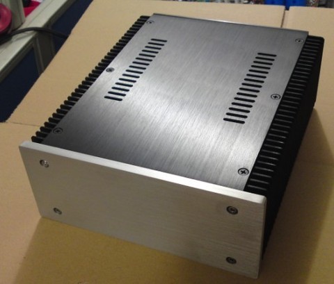 2109 All aluminum amplifier chassis / Class A amplifier case / AMP Enclosure / case / DIY box ( 211*90*257mm) ► Photo 1/1