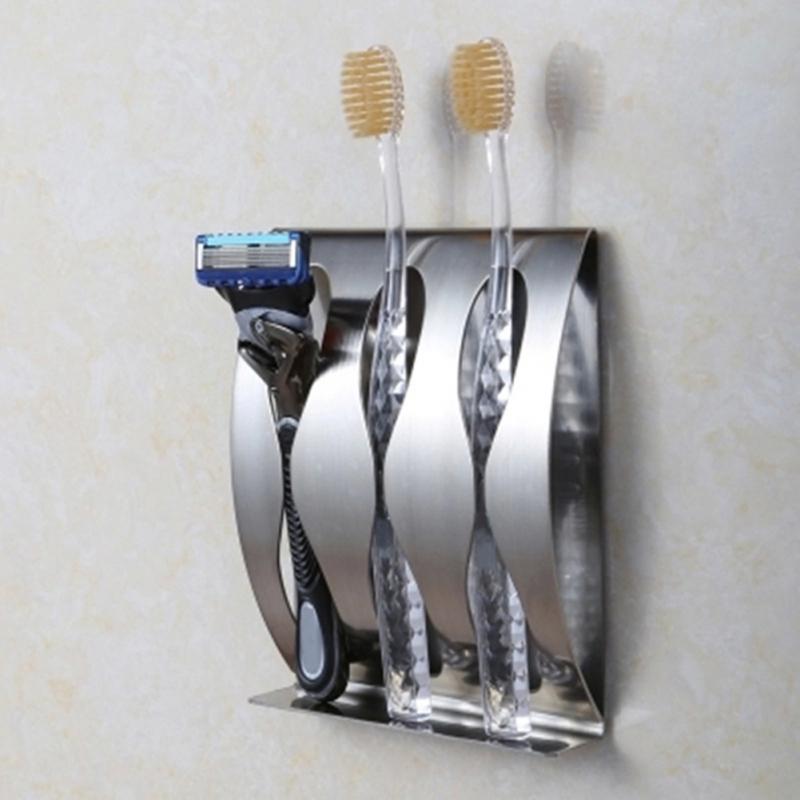 Stainless Steel Holder Toothpaste Holder Stand wall mount 