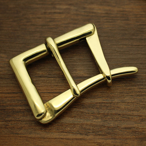 2pcs DIY Solid Brass Pin Buckle for Leather Belt 1 1/2