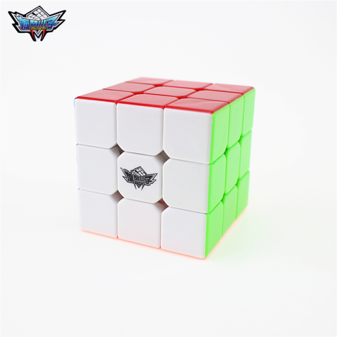 Cyclone Boys 3x3x3 Profissional Magic Cube Competition Puzzle Cubes Toys For Children Kids cubo magico No Sticker Rainbow ► Photo 1/6