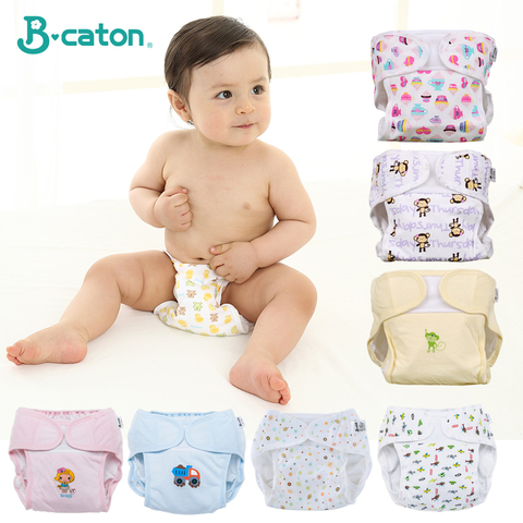 Baby Reusable Diaper pants Cloth diapers for children Training Pants Adjustable Size Washable And Breathable ecological Diaper ► Photo 1/6