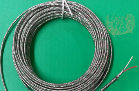 10M Compensation Wire for S/R Type Platinum Rhodium Thermocouple 2*7*0.2mm S/RC Compensation Cable S/R THERMO-COUPLE WIRE Sensor ► Photo 1/2