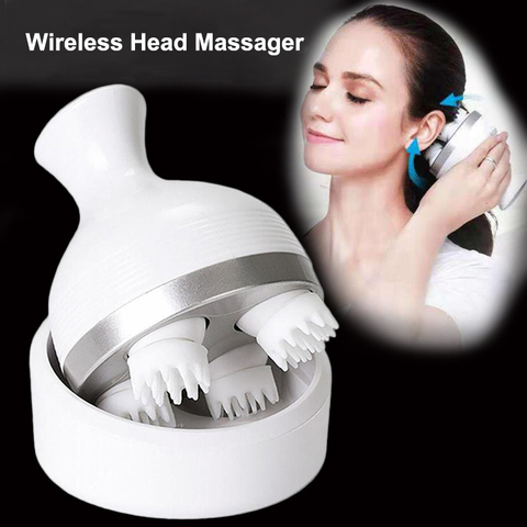Waterproof Head Massager Electric Vibrating Scalp Body Deep Massage Migraine Relief Prevent Hair Loss Relieve Stress Health Care ► Photo 1/6