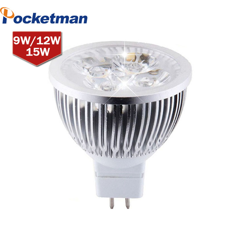 MR16 LED spot light lamp 12V 220V 110V 9W 12W 15W LED Bulb Lamp GU 5.3 led bulb light Bombillas Lampada - Price history & Review | AliExpress Seller -