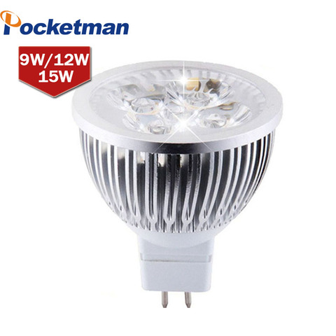 MR16 GU5.3 spot light lamp 12V 220V 110V 9W 12W 15W LED Spotlight Lamp GU 5.3 led bulb light Bombillas Lampada - Price & | AliExpress Seller -