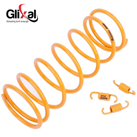 Glixal High Performance Racing ATV Scooter Torque Spring Clutch Springs GY6 125cc 150cc 157QMJ 152QMI Engine (1500Rpm,Yellow) ► Photo 1/3