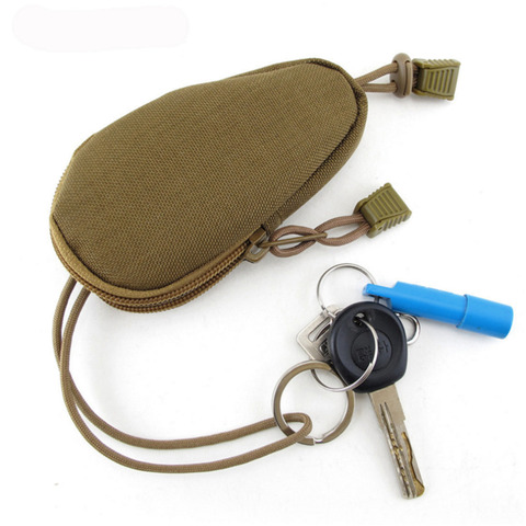 Mini Key Wallets Holder Men Coin Purses Key Holder Housekeeper Keys Organizer Women Keychain Bag Purse Zip Key Wallet Cover Bags ► Photo 1/6