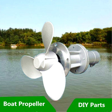3 Blades Motor Boat Propellers Gasoline Engine Outboard Refit Small booster For Grass Trimmer Brush Cutter CG520 CG430 GX35 ► Photo 1/6