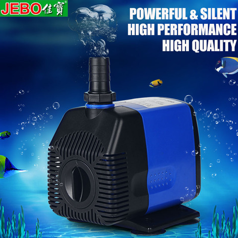 JEBO Water Pump Adjustable Flow For Aquarium Fish Tank 5/9/19/26/62/65w Aquarium Pump Submersible Pump High Power Silent Pump ► Photo 1/6