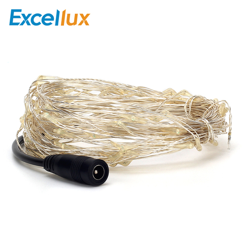 10M Led String Light Copper Wire With DC Connector Decoration Anniversaire Party Waterproof for festival Lamp Christmas Light ► Photo 1/6