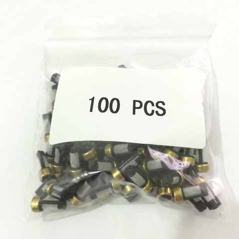 100pcs universal fuel  injector micro filter 12*6*3mm ASNU03C basket fuel injector filter for bosch injectors ► Photo 1/5