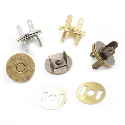 10 sets /lot) 14mm-18mm thin magnetic button. Press. Magnetic