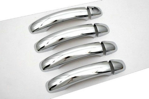 Car Styling Chrome Door Handle Cover For Volkswagen VW Touareg 1st Gen. 2002-2010 ► Photo 1/1