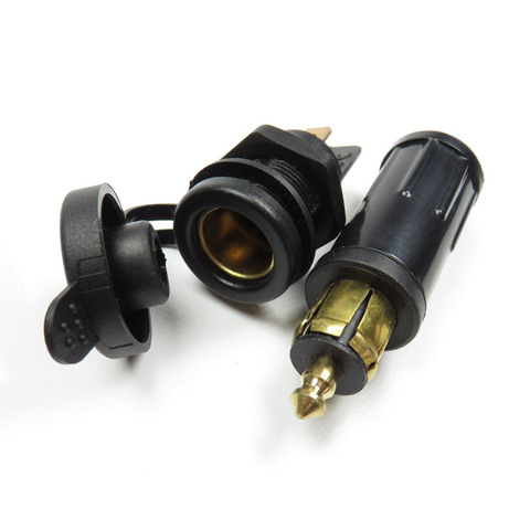 Car and Motorcycle Cigarette Lighter Plug Car Charger European Standard For BMW Motorcycle Plug Female Seat 12-24V ► Photo 1/5