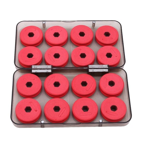 8/16Pcs Foam Winding Board Fishing Line Shaft Bobbin Spools Tackle Box Red  Lines - Price history & Review, AliExpress Seller - Shop2809024 Store