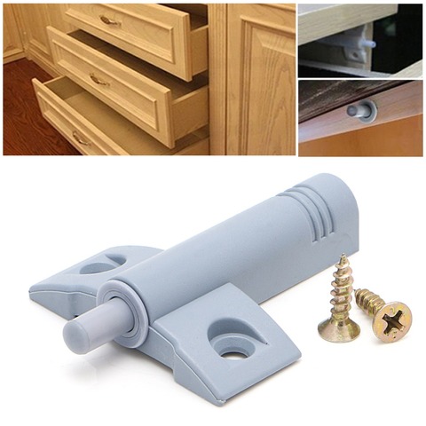 10 x Kitchen Cabinet Door Drawer Soft Quiet Close Closer Damper Buffers + Screws Door Stops Hardware ► Photo 1/6