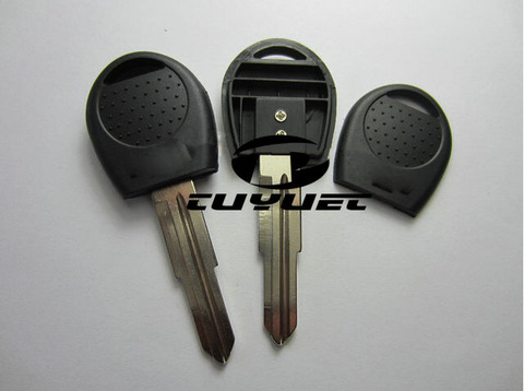 Transponder key shell  Blanks With Chip Slot For Chevrolet Lova New Sail Uncut Car KeyCase Right Blade ► Photo 1/2