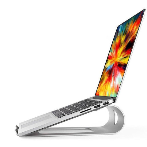 Portable Laptop Stand Aluminum Notebook Support Computer Bracket Macbook Air  Pro Holder Accessories Foldable Lap Top Base For Pc - AliExpress