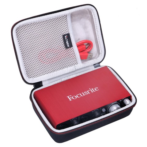 LTGEM EVA Hard Travel Case for Focusrite Scarlett Solo 2i2 (2nd Gen) USB Audio Interface ► Photo 1/6