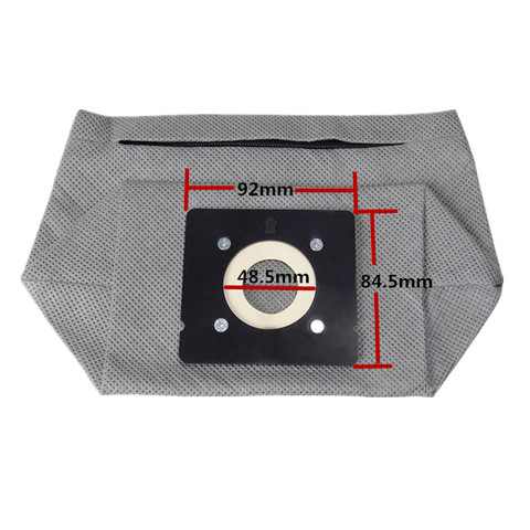 2 pieces/lot Vacuum Cleaner Cloth Bags Washable Dust Bag for Tefal TW5243RA,rowenta ZR0032 ZR0039 RO2052 RO2033 RO2113 ► Photo 1/3