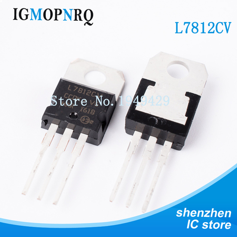 20PCS/Lot New Original L7812CV L7812 7812 Triode TO-220 12V 1.5A voltage regulator ► Photo 1/2