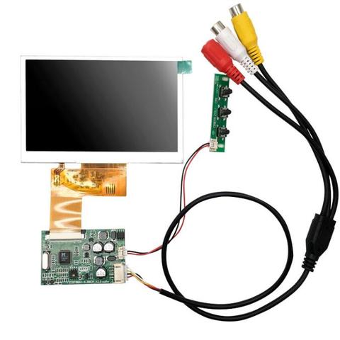 4.3inch LCD Display RGB 480(RGB)x272 with AV driver board Module Kit Monitor   for car AV Digital Photo Frame Multi-function ► Photo 1/2
