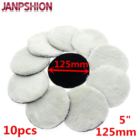 JANPSHION 10pc 125mm car polishing pad 5