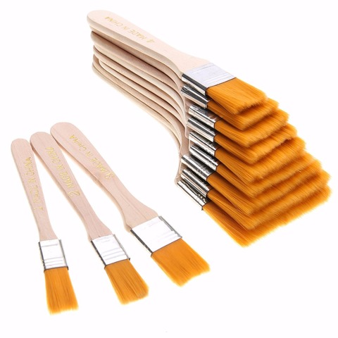 12Pcs Wooden Oil Painting Brush Artist Acrylic Panit Art Supply Set Top Painting Tools ► Photo 1/6