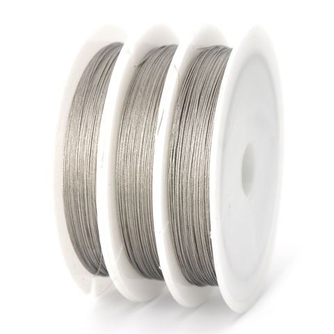 1 Roll 0.3 0.38 0.45 0.5 0.6 0.7 0.8 mm High Quality Steel Wire for Jewelry Making Finding Accessories Supplier Wholesale ► Photo 1/4