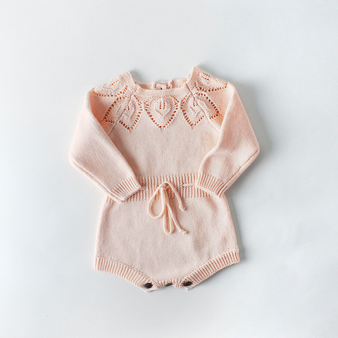 2022 Baby Knitted Clothes Autumn Knitting Baby Rompers Baby Girl Romper Boys Jumpsuit Overall Infant Baby Clothes ► Photo 1/5