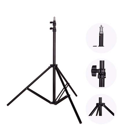 110 160 200cm Photography Tripod Light Stands For Photo Studio Relfectors Softboxe Lame Backgrounds Video Lighting Studio Kits ► Photo 1/6