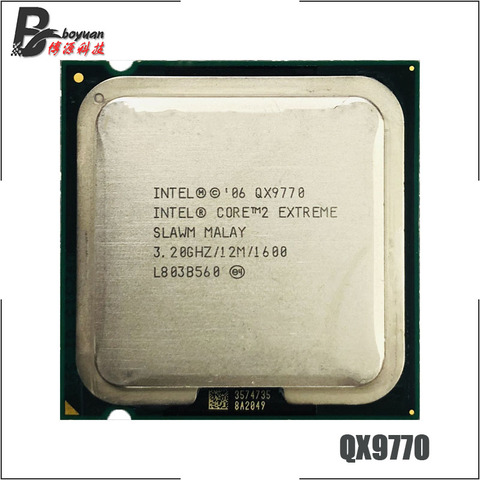 Intel Core Extreme QX9770 GHz Quad-Core CPU Processor 136W