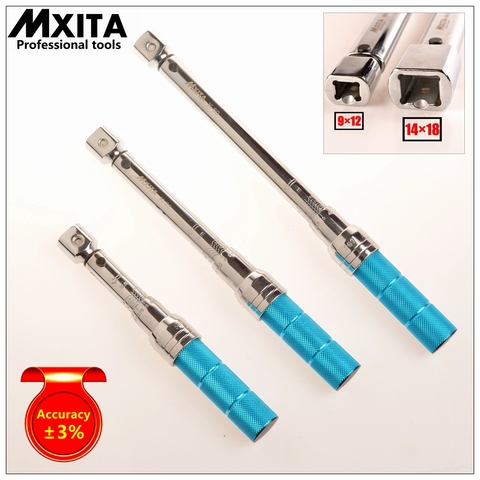MXITA  Accuracy 3% High precision professional Adjustable Torque Wrench car Spanner  car Bicycle repair hand tools set ► Photo 1/6