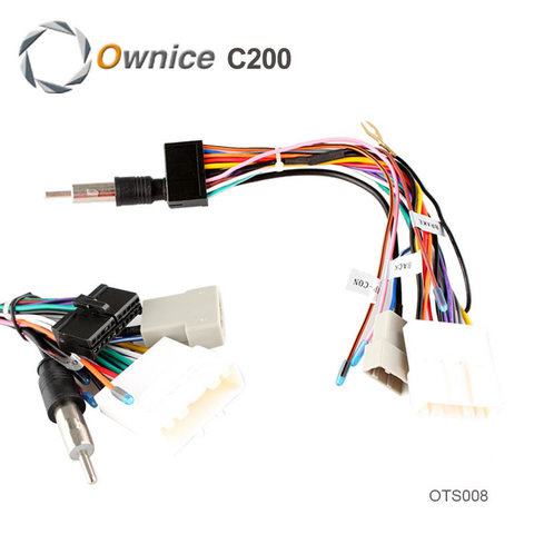 Connector ISO Cable For Nissan Series Used in Ownice Car Entertainment System, just fit for Ownice DVD ► Photo 1/5