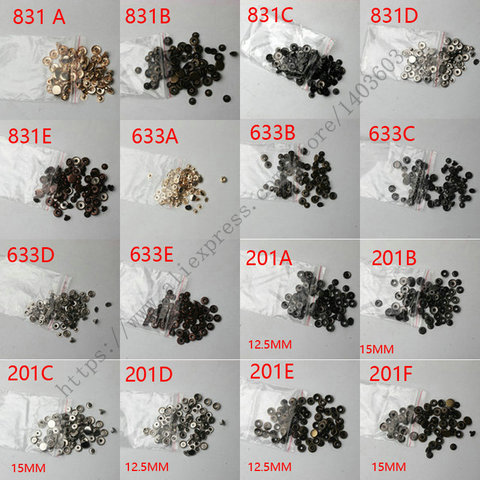 snap buttons 831 633 201 material Stainless steel 15mm 12.5mm 20sets  Fasteners for clothing overcoat jacket free shipping ► Photo 1/6