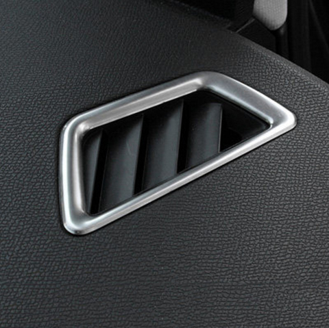 2 Pcs / Set Interior Chrome Front Air Condition Outlet Vent Molding Cover Cap Trim For Peugeot 5008 3008 3008GT 2017 ► Photo 1/5