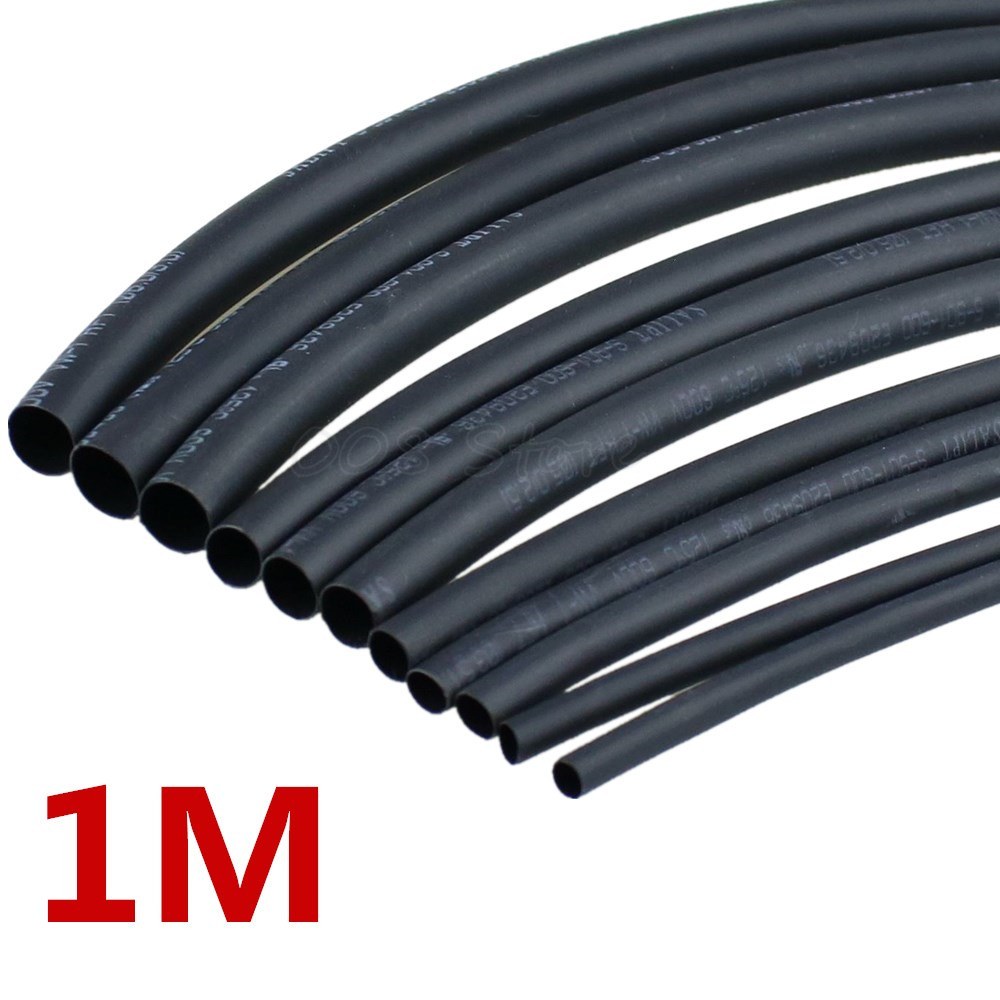 7 Colours 0.6mm Heat Shrink 2:1 Electrical Sleeving Cable Wire Heatshrink Tube