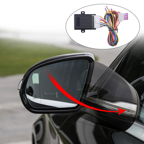 Universal 12V Car Side Mirror Folding System Auto Side Mirror Folding Kit Universal Car Styling Car Accessories ► Photo 1/6