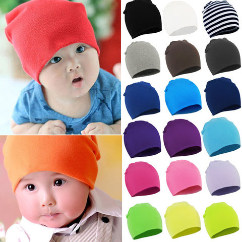 Fashion Kids Hats Toddler Kids Baby Boy Girl Infant Cotton Soft Warm Hat Beanies Cap ► Photo 1/6