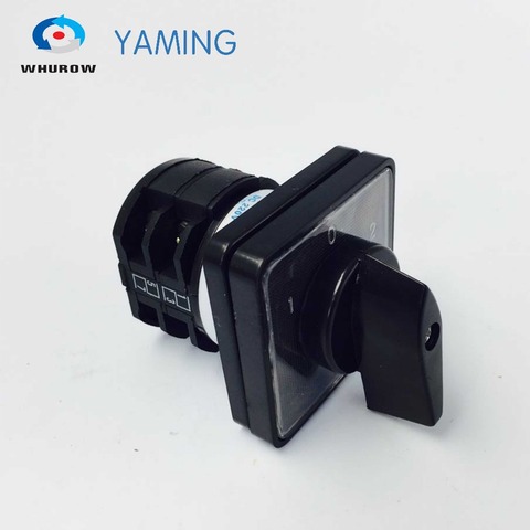 Portable Promotion 380V 10A 8 Terminals 3 Positions LW8-10D202/2 Rotary Cam Changeover Switch Useful Tool Wholesale ► Photo 1/1