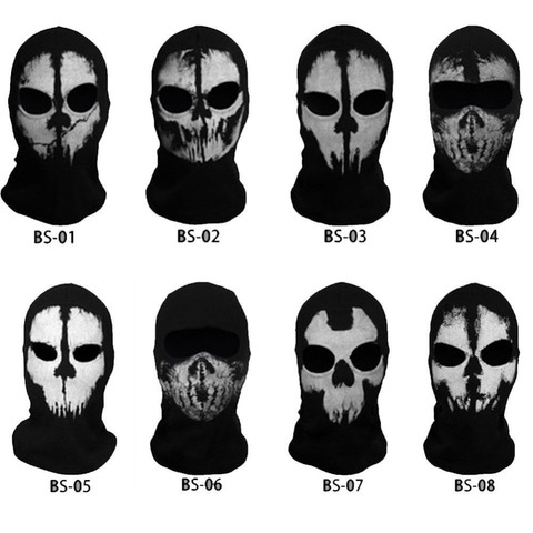 Tactical Balaclava Face Mask Skull Ghost Army Military Mask