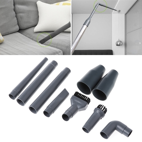 9Pcs Vacuum Cleaner Accessories Multifunctional Corner Brush Set Plastic Nozzle ► Photo 1/6