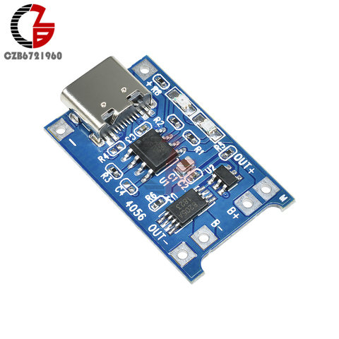 Type-C TP4056 18650 Lithium Battery Charging Board 5V 1A USB Li-ion Lithium Cell Charger Protection Module for Mobile Power DIY ► Photo 1/6